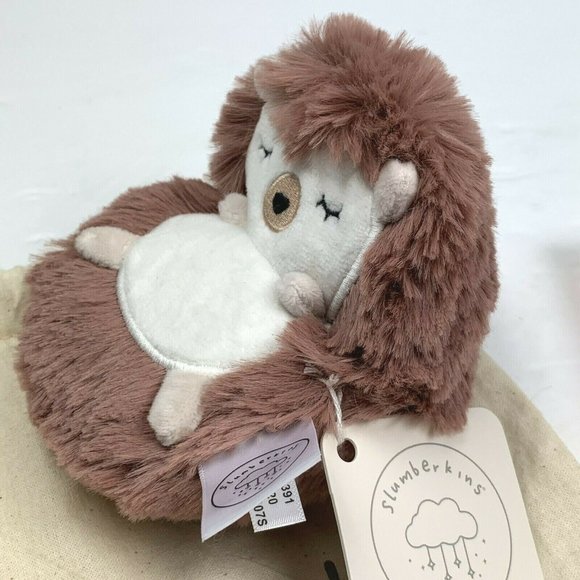 Slumberkins Scarlet Hedgehog Mini Silken Plush Valentine Bag Limited Ed New - Picture 3 of 8